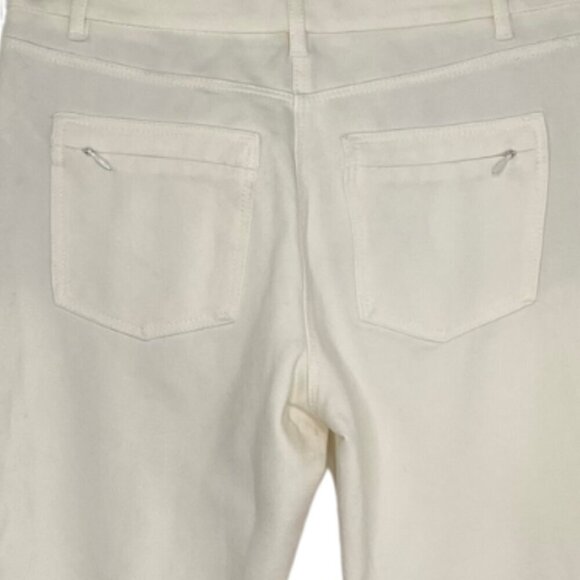 White House Black Market White Skinny Leg Stretch Pants, Size OR/XS #272 - Picture 7 of 12